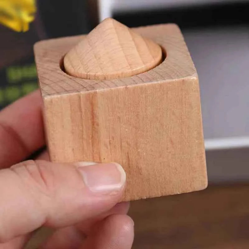 Impossible Wooden Blocks Take The Blocks Out Of The Cylinder Close Up Magic Tricks For Adults Teens Brain Teaser Mind Games
