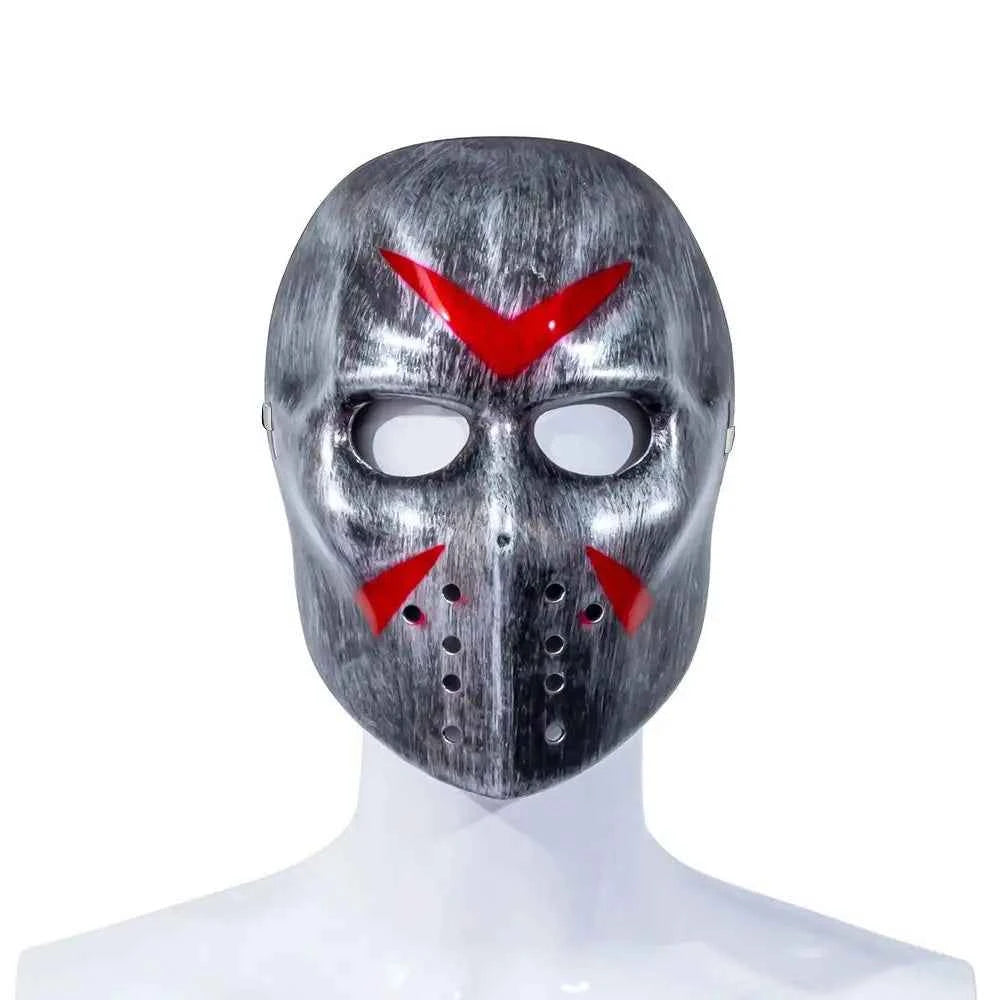 Costume Props Hockey Mask Cosplay Headwear Party Mask Props Cosplay Mask Prom Party Supplies Decoration Prop Halloween Mask