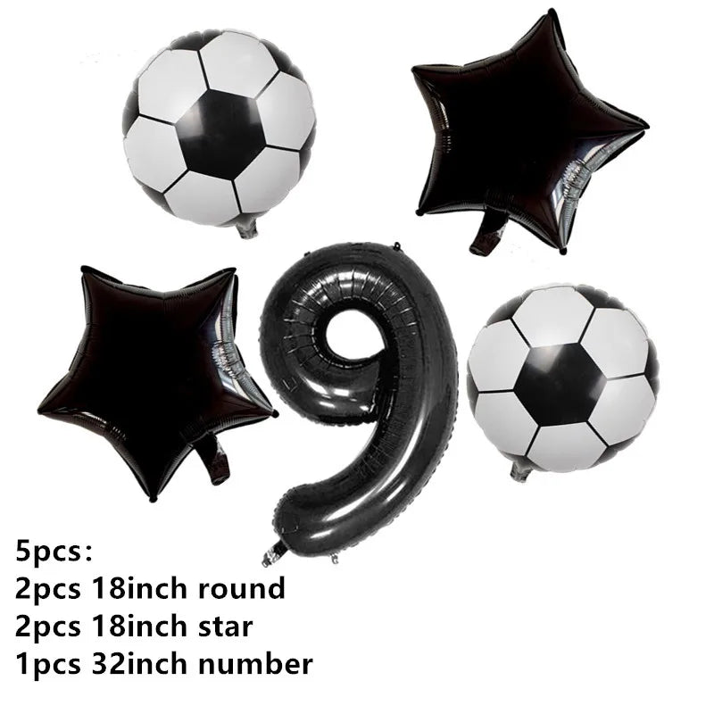 108*180cm Football Tablecloth Party Supplies Disposable Plate Tableware Party Birthday Party Decor Kids Boy Soccer Party Supplie - Big Tim's Magic Emporium