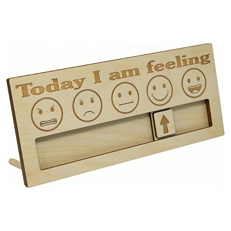 Emotions, Mood, Barometer, Personal Wooden Emotions, Cute Decorations, Christmas and Halloween Gifts, The Best Gifts for Friends - Big Tim's Magic Emporium