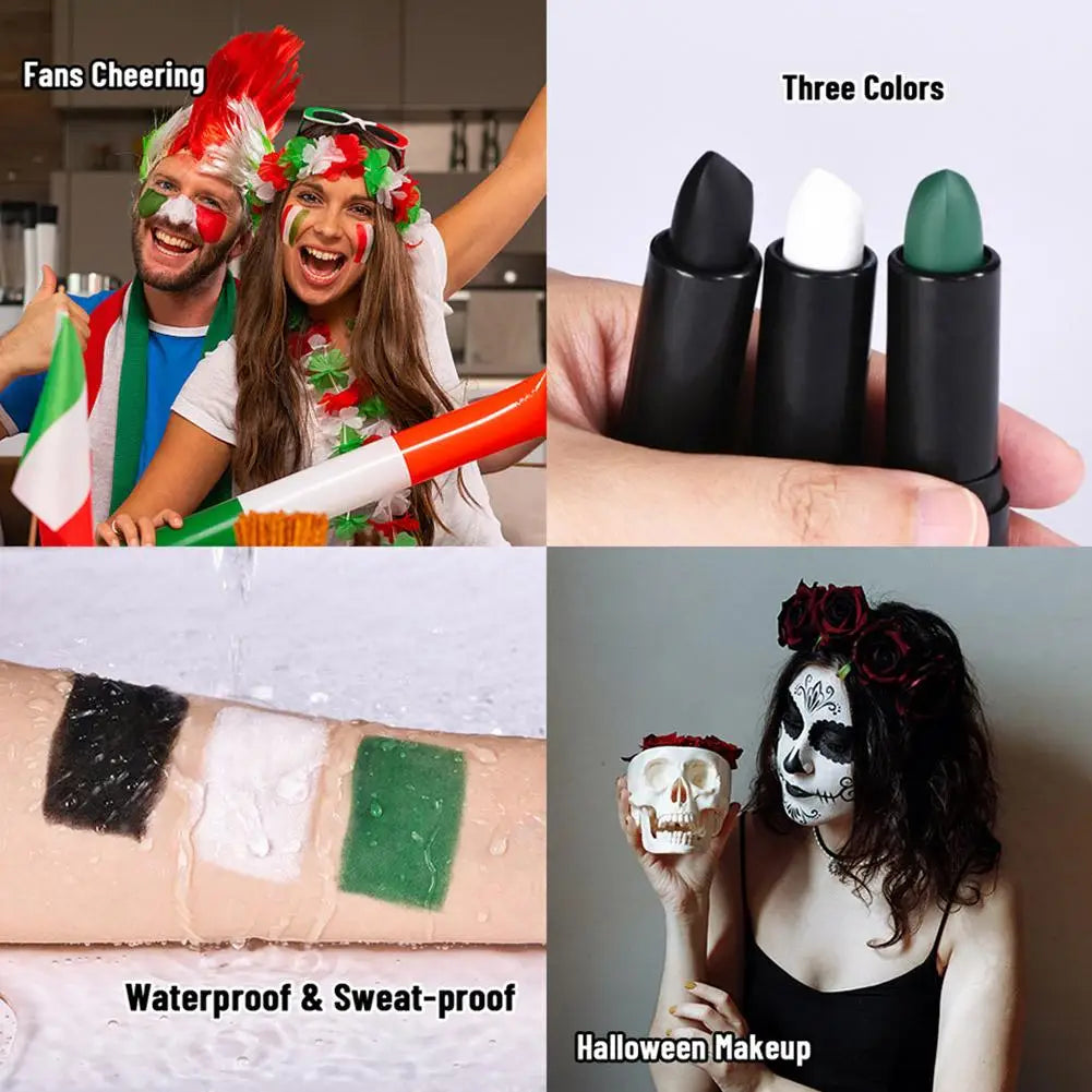 Sports Special Eye Black Stick Lip Face Paint Camouflage Eye Black Stick Face Makeup Eye Black For Football/Baseball/Softball