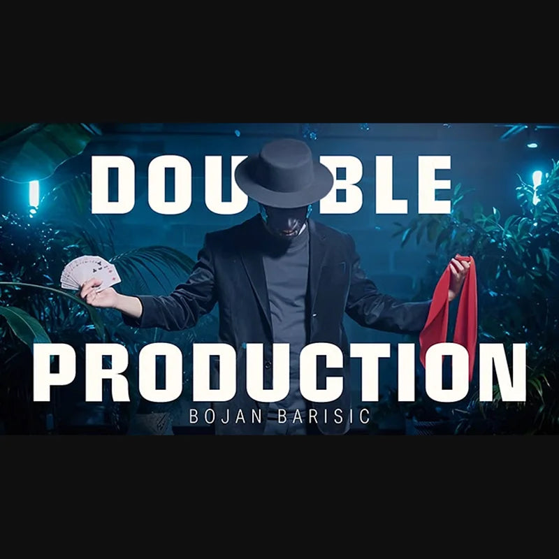 Double Production by Bojan Barisic Magic Tricks Stage Illusions Gimmicks Props Create Any Objects From Each Empty Hands Magia