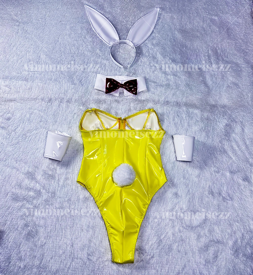 Customized Rabbit Girl Cosplay Costume | Anime Halloween Jumpsuit for Nightclub & Conventions - Big Tim's Magic Emporium