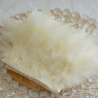 Multicolor Turkey Feather Trim Fringe Fluffy Ribbon