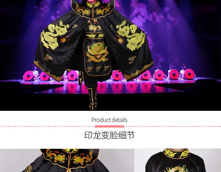 Authentic Sichuan Opera face-changing costumes face props clothes teaching Sichuan face-changing 13 masks