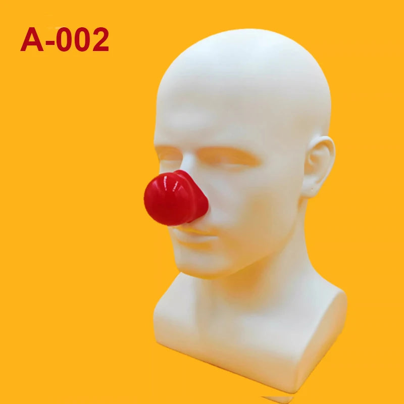 Halloween Clown Nose Professional Stage Performance Prop Cosplay Red Nose Various Styles - Big Tim's Magic Emporium