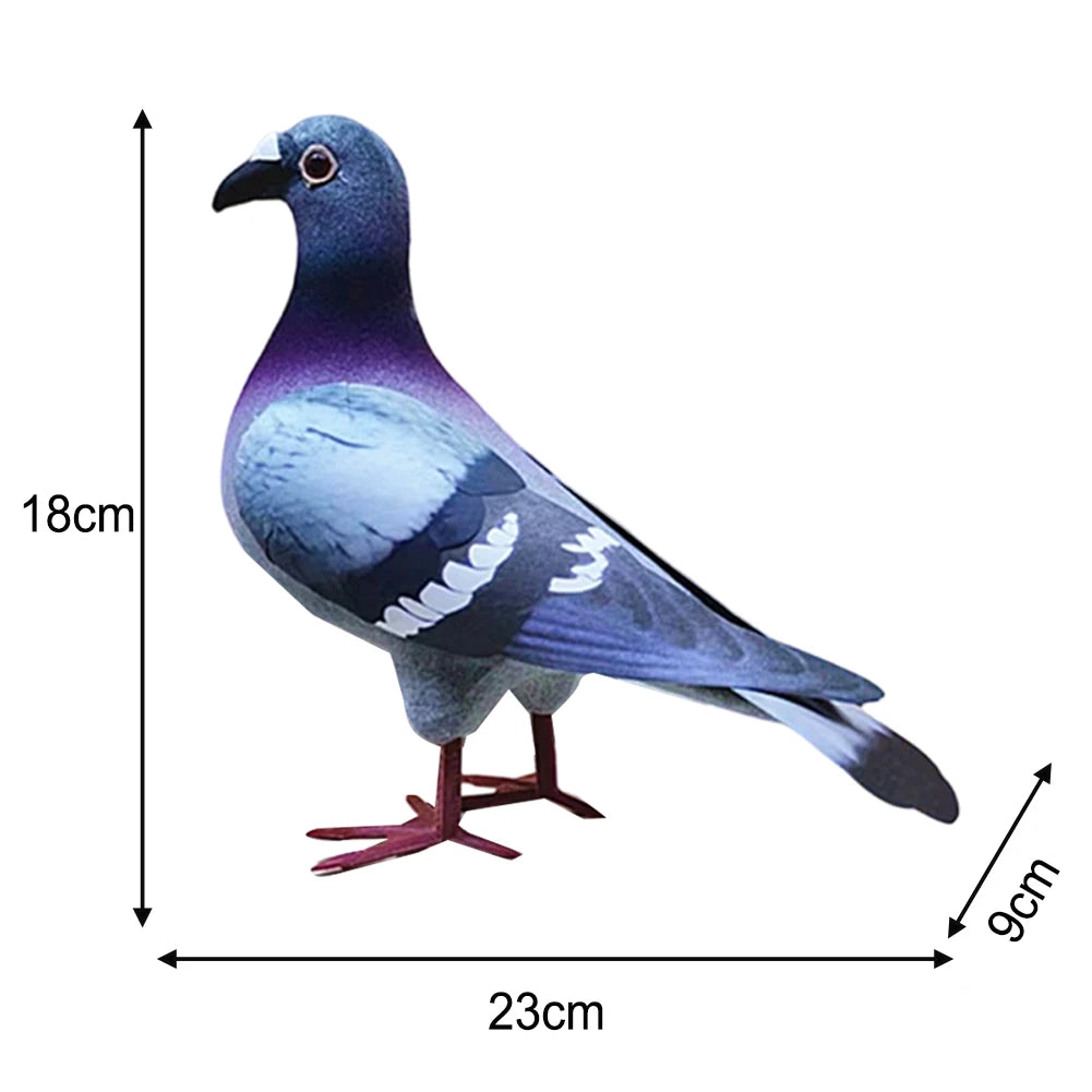 Realistic Foam Pigeon – Handcrafted Stage Magic & Decor Prop - Big Tim's Magic Emporium