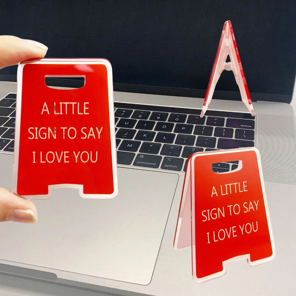 Couple Gifts for Him Her Stocking Stuffer for Women Men Romantic I Love You Sign - Funny Boyfriend Valentine Day Gift - Big Tim's Magic Emporium