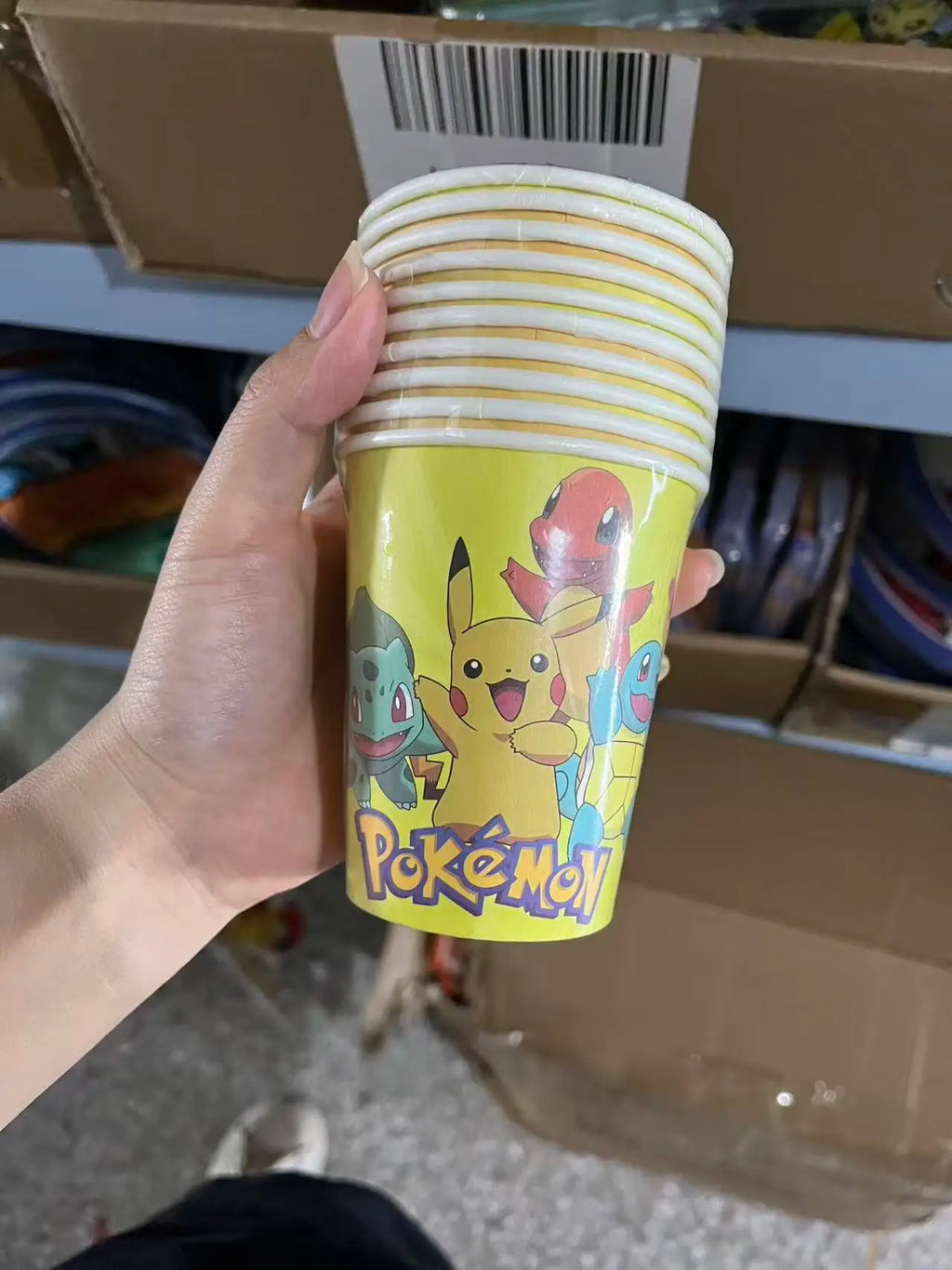30people Pokemon Party Birthday Decoration Set Pokemon Party Plates and Cup Pikachu Paper Cup Pikachu Party Favours Supplies - Big Tim's Magic Emporium