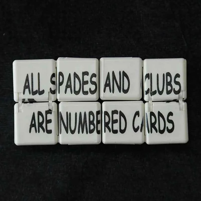 Prediction Blocks By J.C Magic Tricks Gimmicked Block Predict The Playing Card Magia Funny Close up Illusions Mentalism Props