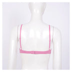 Patent Leather Underwired Open-Cup Bra