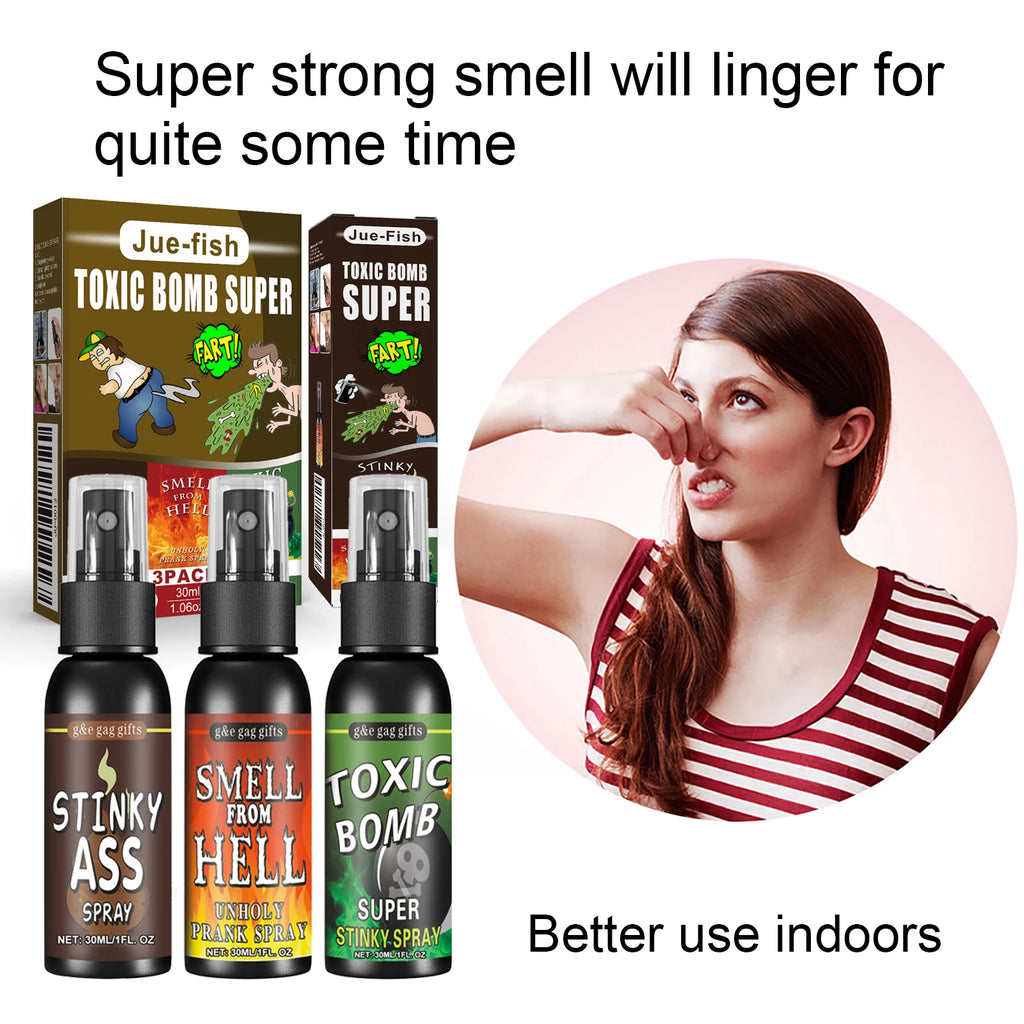 Novelties Liquid Fart Gag Prank Joke Spray Can Stink Bomb Smelly Stinky Gas Joke Sprinkle Prank Family Entertainment Supply by Big Tim's Magic Emporium