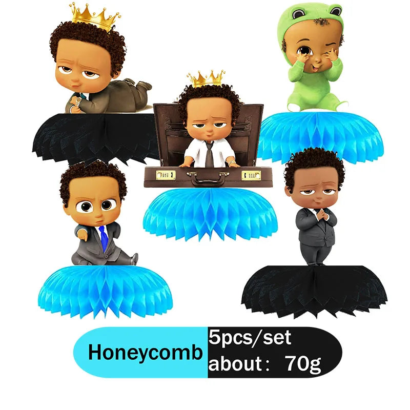 Boss Baby Theme Disposable Party Cake Topper Birthday Party Cake Topper Cake Park Party Decoration Baby Shower Party Supplies - Big Tim's Magic Emporium