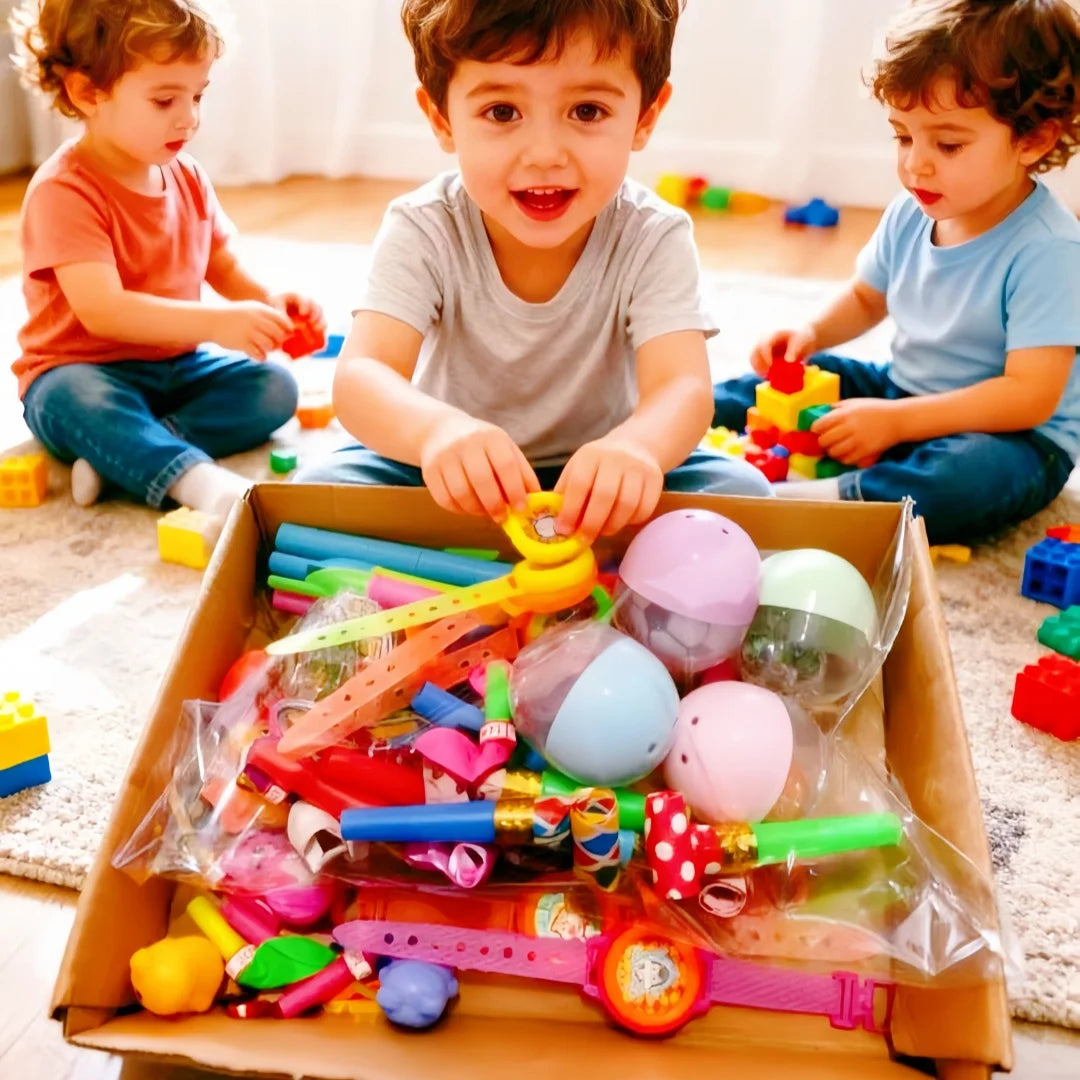 60Pcs Fun Party Favor Set Toys for Kids Birthday Party Wedding Guest Gifts Kindergarten Prizes Christmas Carnival Gift Pack - Big Tim's Magic Emporium