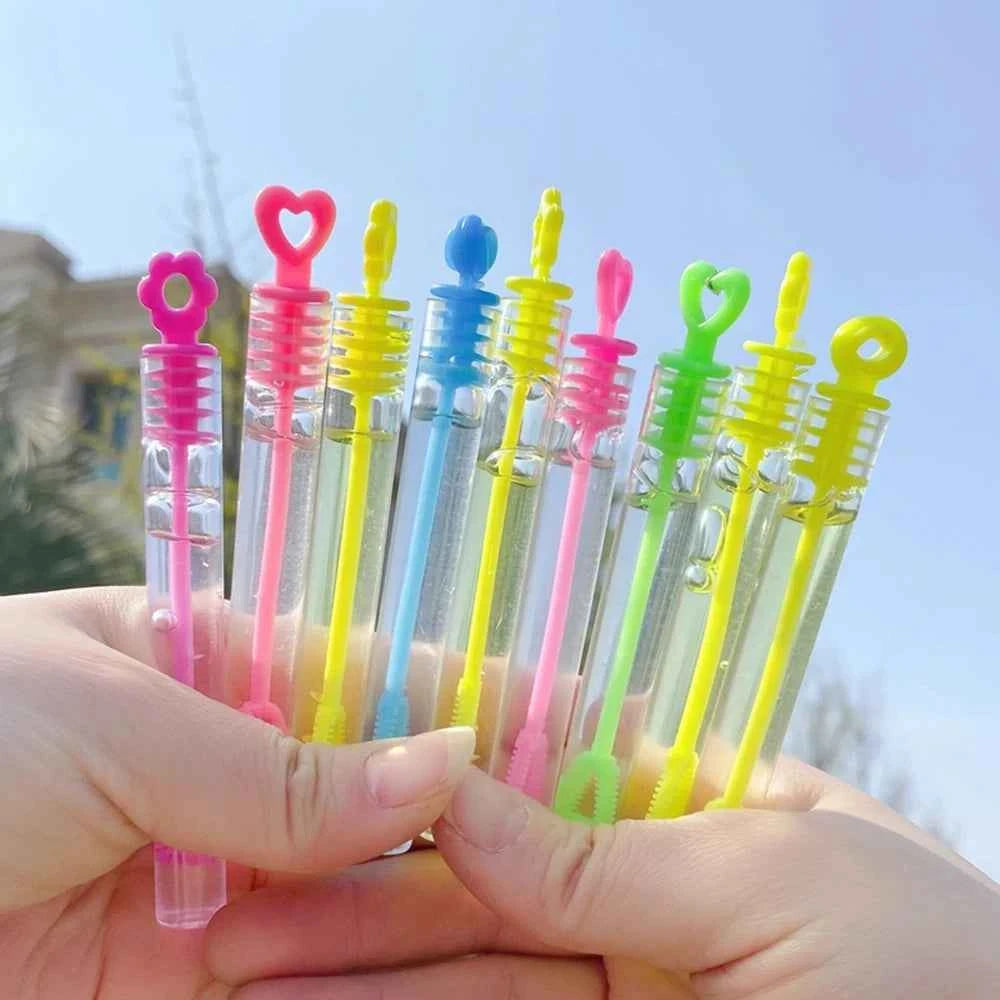 10-48pcs Kids Birthday Party Favors Mini Cute Bubble Empty Tube School Gifts Wedding Guests Souvenirs Pinata Rewards for Kids