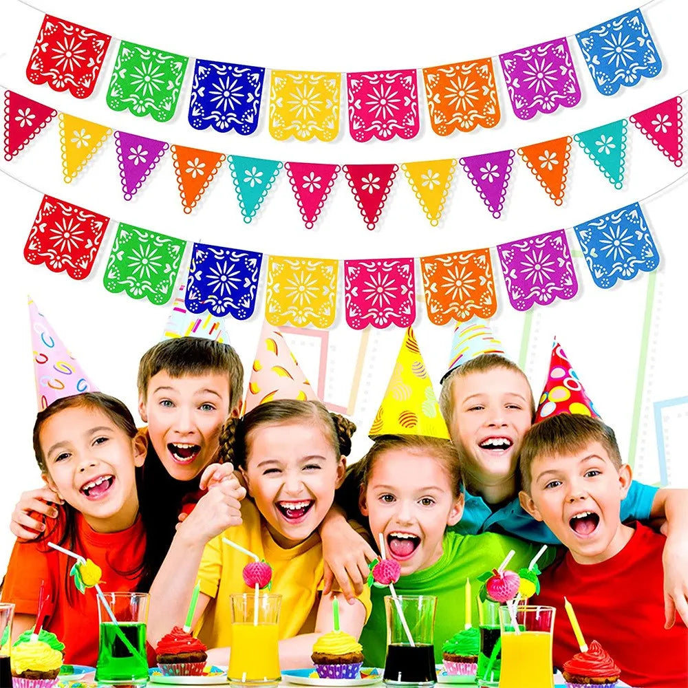 Fiesta Party Decorations Banner Mexican Party Decorations Banner, Mexican Themed Party Decorations,Cinco de Mayo Party Decoratio - Big Tim's Magic Emporium