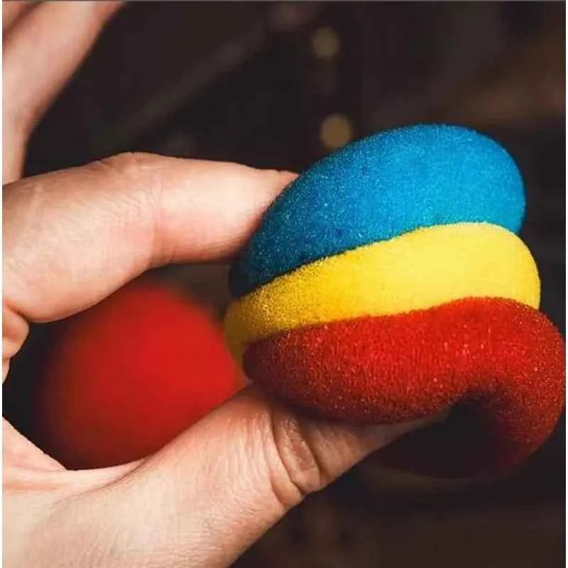 50pcs Super Sponge Ball (3.5/4.5cm Available,Multicolor) Magic Tricks Apearing Magica Stage Illusion Classic Toys Magician Games - Big Tim's Magic Emporium