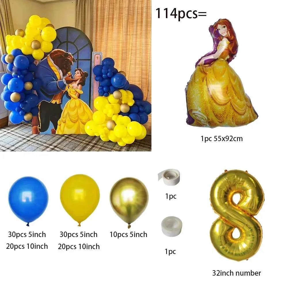 25Pcs/Set Happy Birthday Balloons Blue Foil Letter Balloon 12inch Confetti Latex Balloon For Boy Birthday Party Decoration