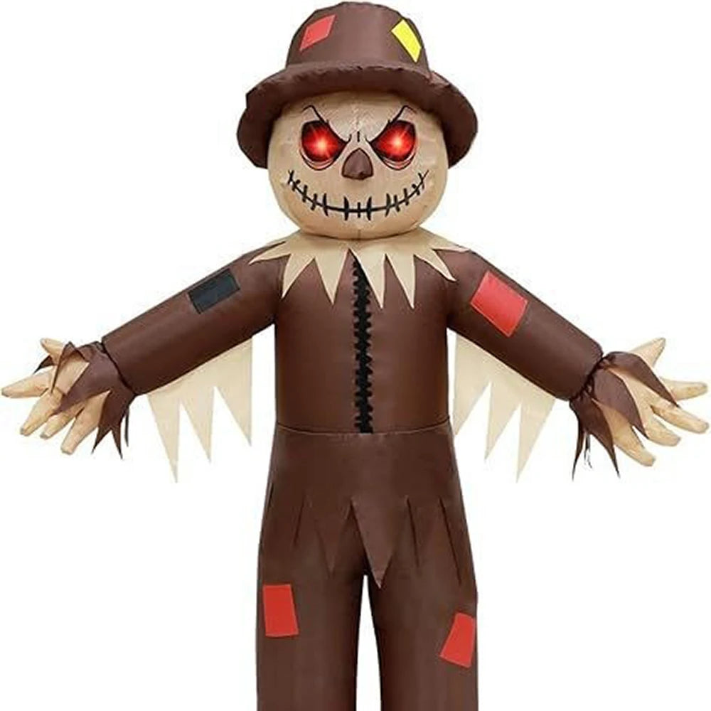 Scarecrow Inflatable Costume Carnival Halloween Costume Props Prop Clothing Birthday Party Prank Cosplay Cartoon Doll Costume - Big Tim's Magic Emporium