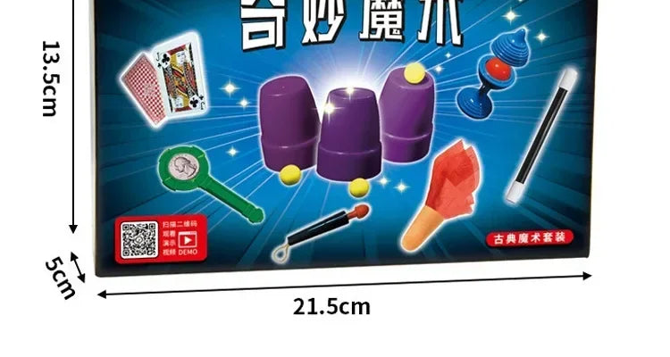 Puzzle Simple Magic Prop Beginners Magic Tricks Kit Set For Kids Exciting Magician Tricks Performance Show Boys Birthday Gifts - Big Tim's Magic Emporium