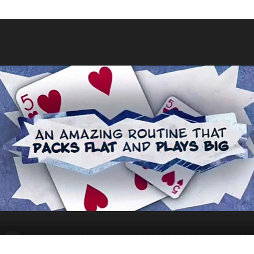 Mortenn's Jumbo Card Trick By Mortenn Christiansen Magic Tricks Gimmicks Close Up Illusion Poker Deck Magic Magia Magician Props