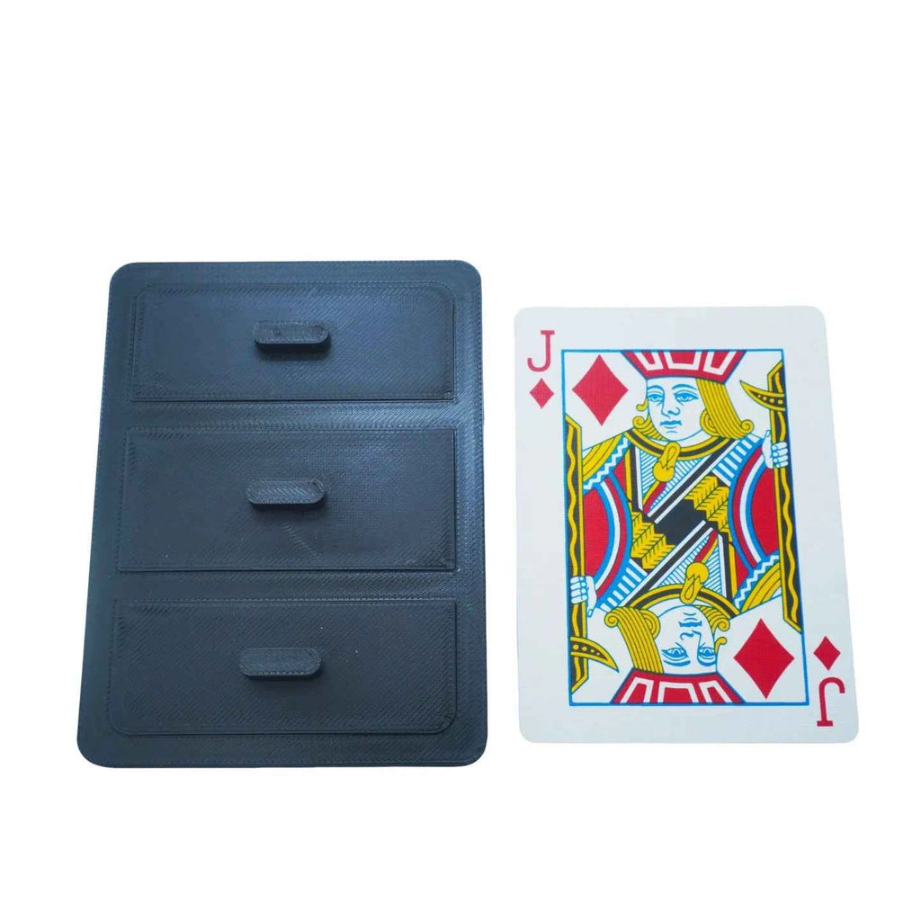 Split Card Trick Magic Tricks Selected Card Splits Into Three Pieces Broken and Restoration Magia Close-up Illusions Gimmicks