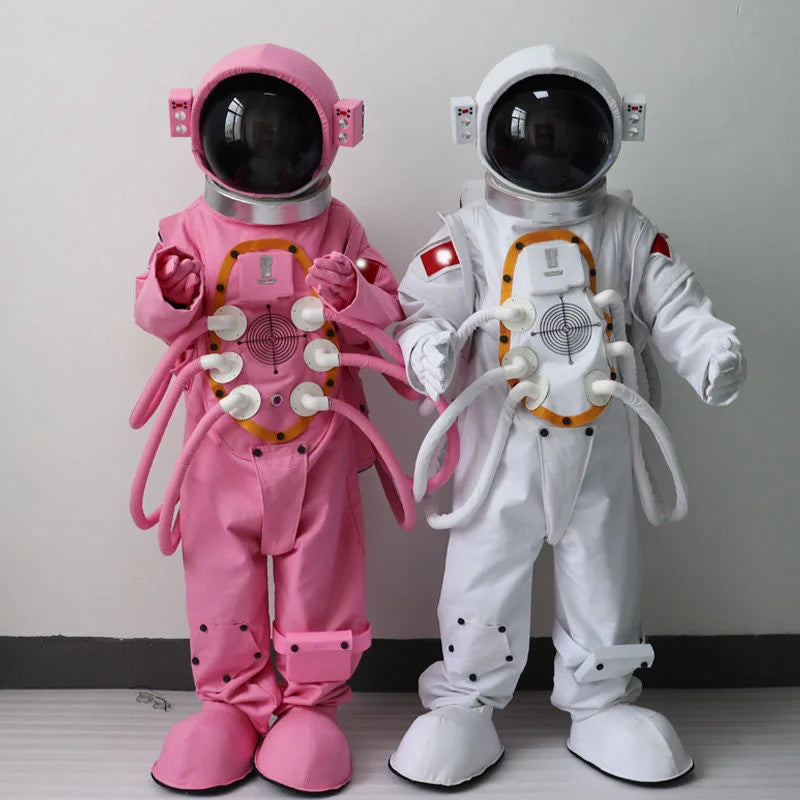 Halloween Spaceman Cosplay Costume Astronaut Cos Suit With Helmet Adult Inflatable Children's Day Photography Photo For Family - Big Tim's Magic Emporium