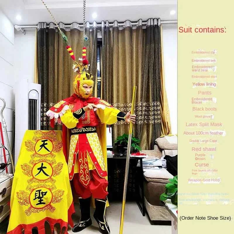performance clothes stage performance costumes adult stage props mask