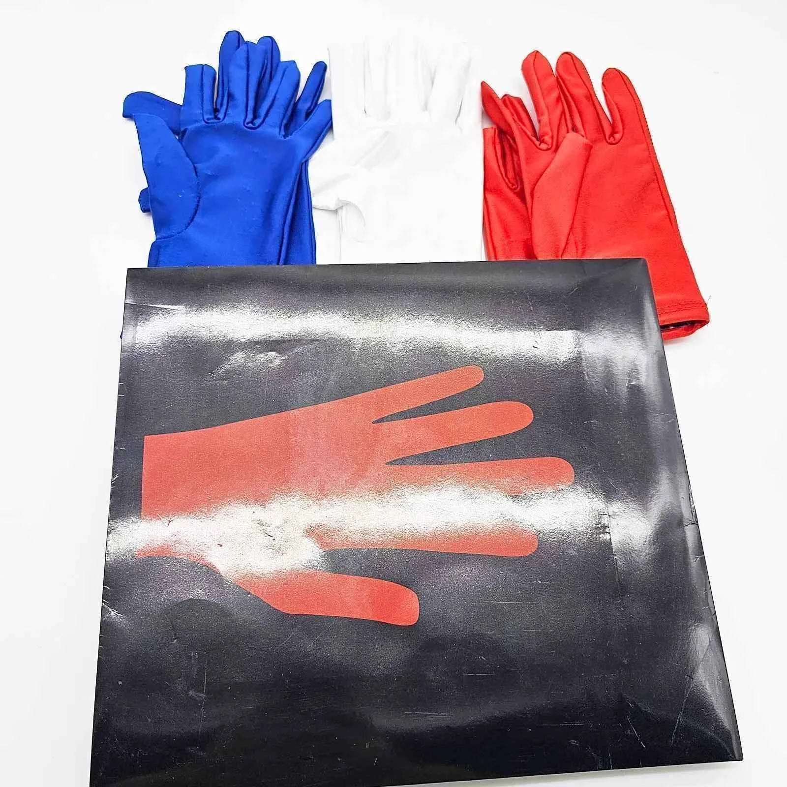 New Changing Color Gloves by Rossy (Pocket Version) Stage Magic Tricks Stage Magic Trick,Magician,Accessories,Gimmick,Comedy