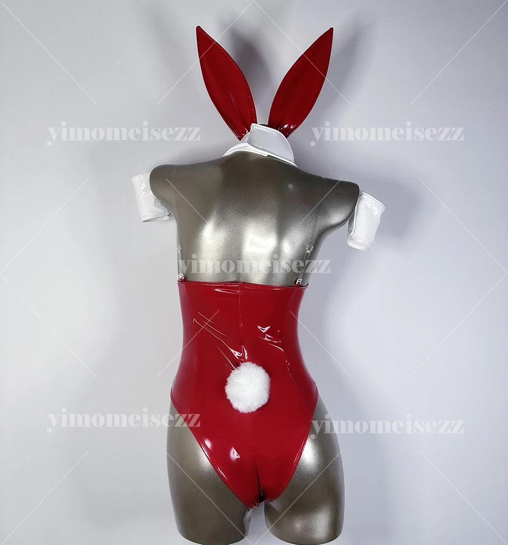 Customized Rabbit Girl Cosplay Costume | Anime Halloween Jumpsuit for Nightclub & Conventions - Big Tim's Magic Emporium