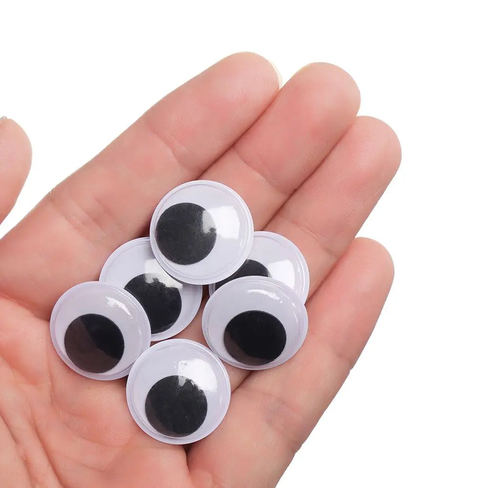 100 PCS Puppet Making DIY Craft  Parts 's Eyes Dinosaur Eye Creative gift  Accessories