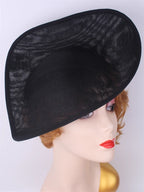 30cm Teardrop Sinamay Fascinator Base DIY Millinery Headpiece Cocktail Hat Mold