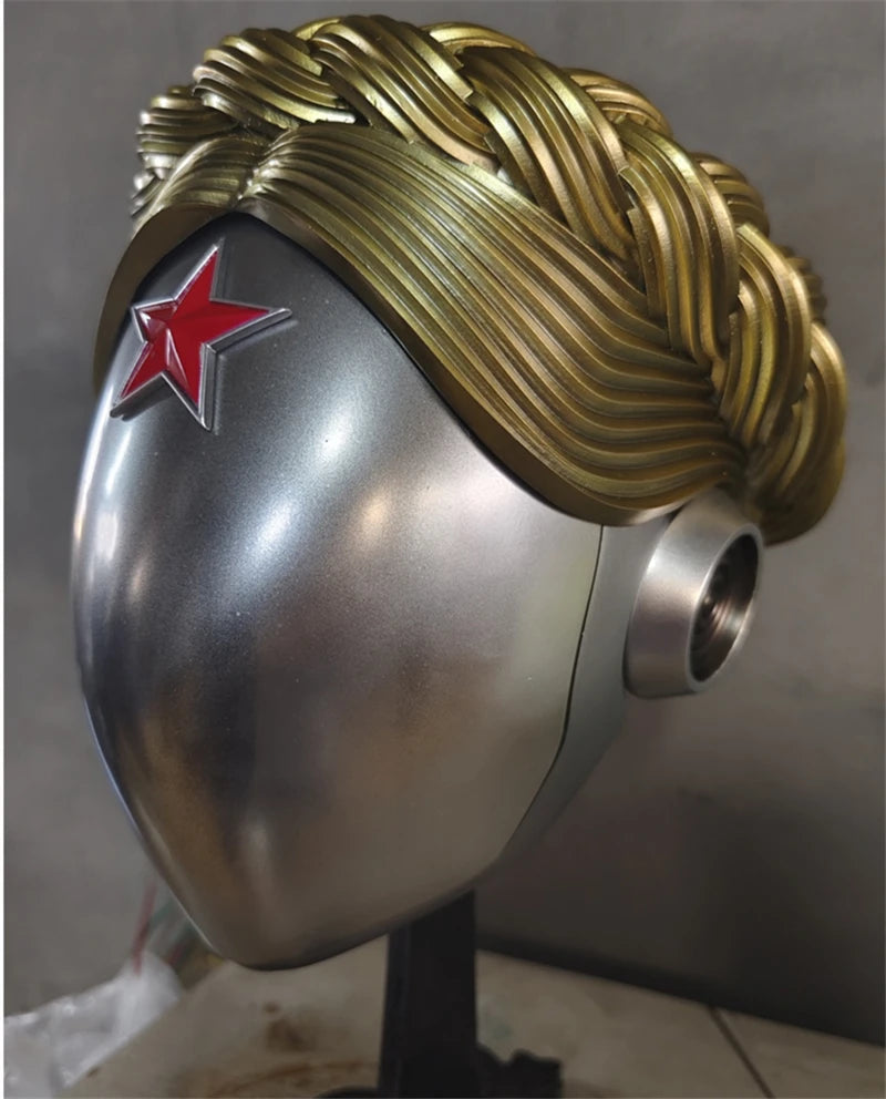 Game AtomicTwinnies Twinnies Dixie Cosplay PU Acrylic Mask Helmet Masks Halloween Masquerade Party Carnival Prop