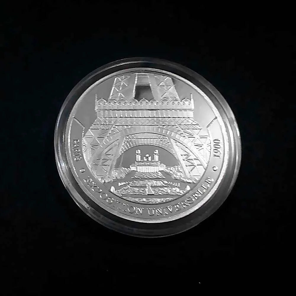 Paris Eiffel Tower Coin Collection Travel Collection Commemorative Coins Commemorative Coins Non-currency