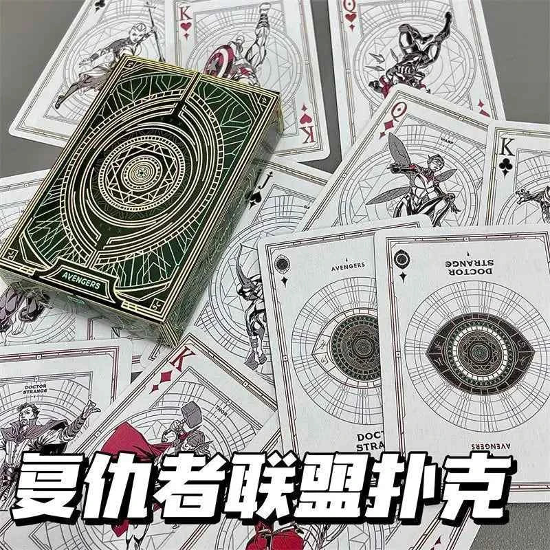Marvel Avengers Themed Playing Cards - Cool Design for Parties & Games  Unique Collector‘s Deck for Poker Night
