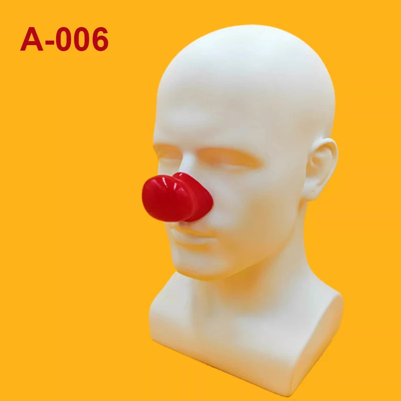 Halloween Clown Nose Professional Stage Performance Prop Cosplay Red Nose Various Styles - Big Tim's Magic Emporium