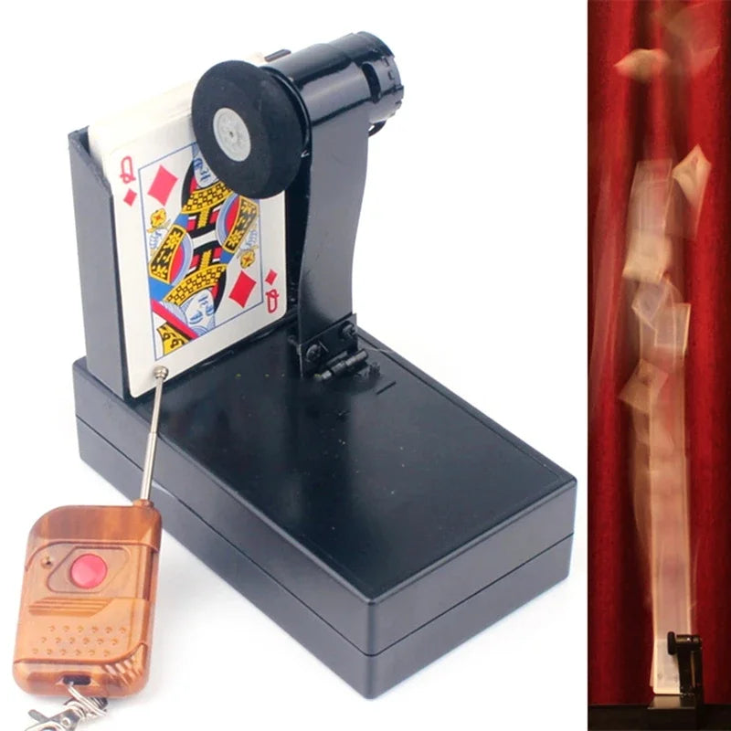 Creative Remote Control Card Fountain Magic Trick Magic Vision Gimmick Spray Device Stage Magic Prop for Halloween - Big Tim's Magic Emporium