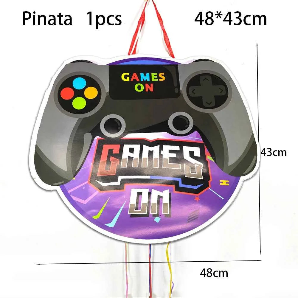1pcs/lot Birthday Pinata gamepad piñata Birthday Party Deco pinjat Event Party Decoration Girls Boys Kids birthday piñata