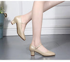 The Stardust Darling Mary Jane – Classic Block Heel Practice Shoe