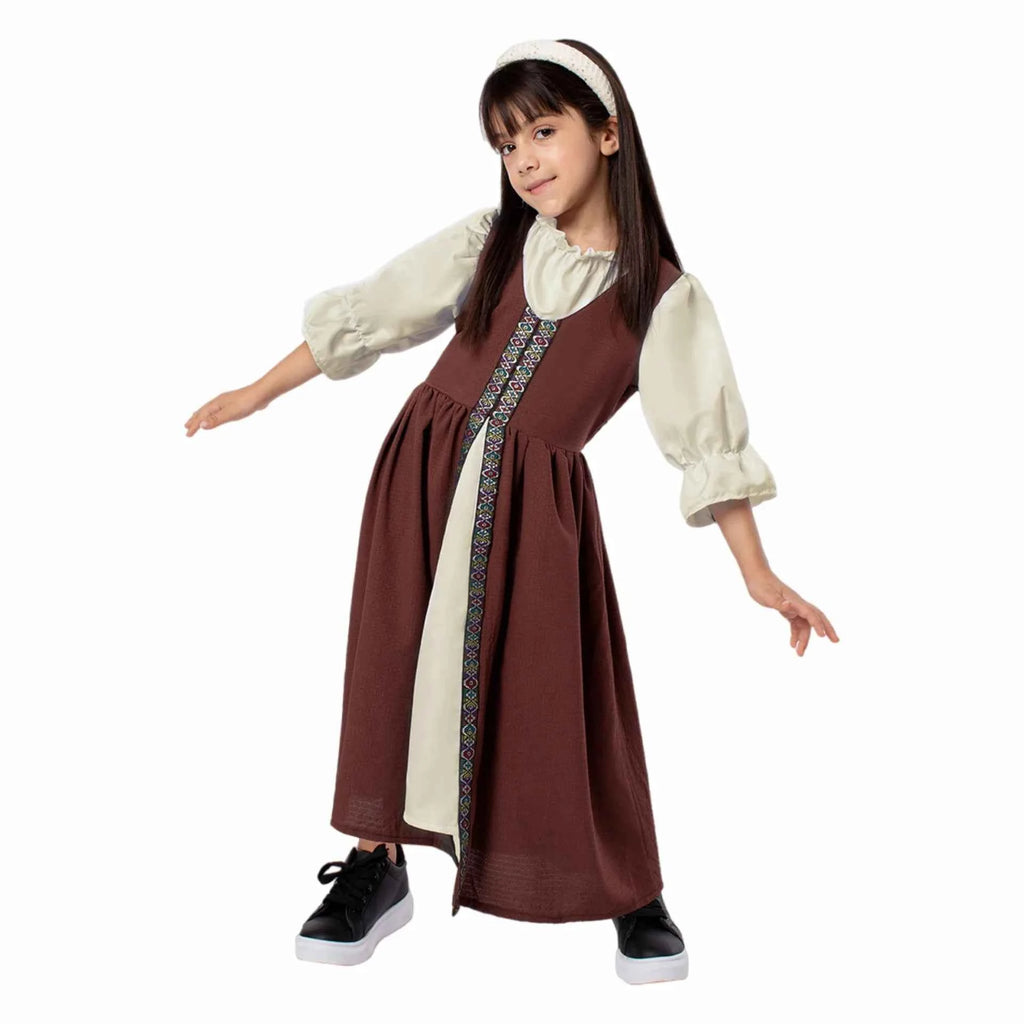 Medieval Costume Court-Style Dress Carnival Halloween European Vintage Party Costumes Stage Performance Suit Birthday Party Gift