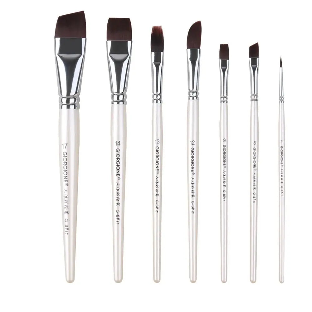 Body Pinting Face Body Art Paint Multifunctional Wooden Handle Drawing Art Pen with Storage Box Portable Oil Painting Brushes
