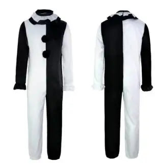 Art The Clown Cosplay Movie Terrifier 2 Art The Clown Cosplay Costume Jumpsuit Mask Halloween Costumes Mask for Men Women - Big Tim's Magic Emporium