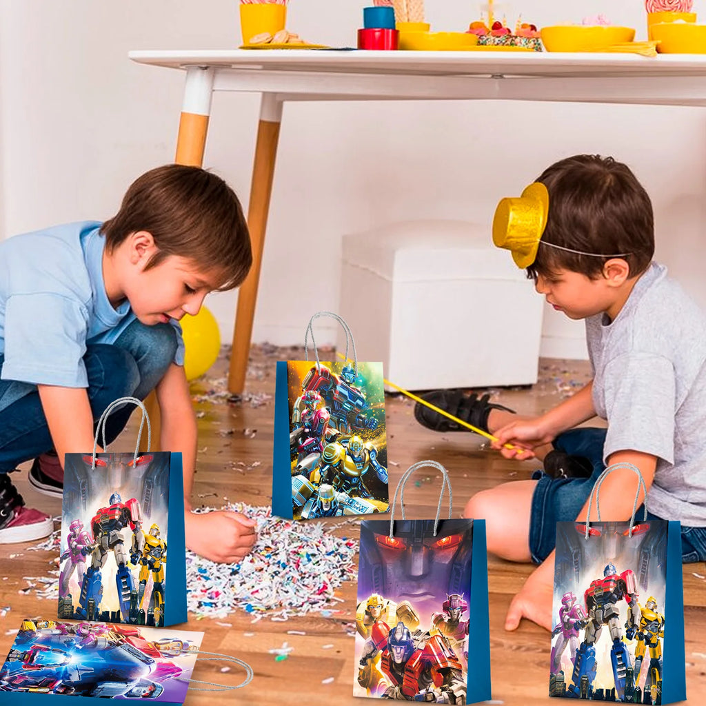 Transformers Party Gift Bags-16pcs Transformers Party Bags/Transformers Party Gift Treat Bags for Transformers Party Decorations - Big Tim's Magic Emporium