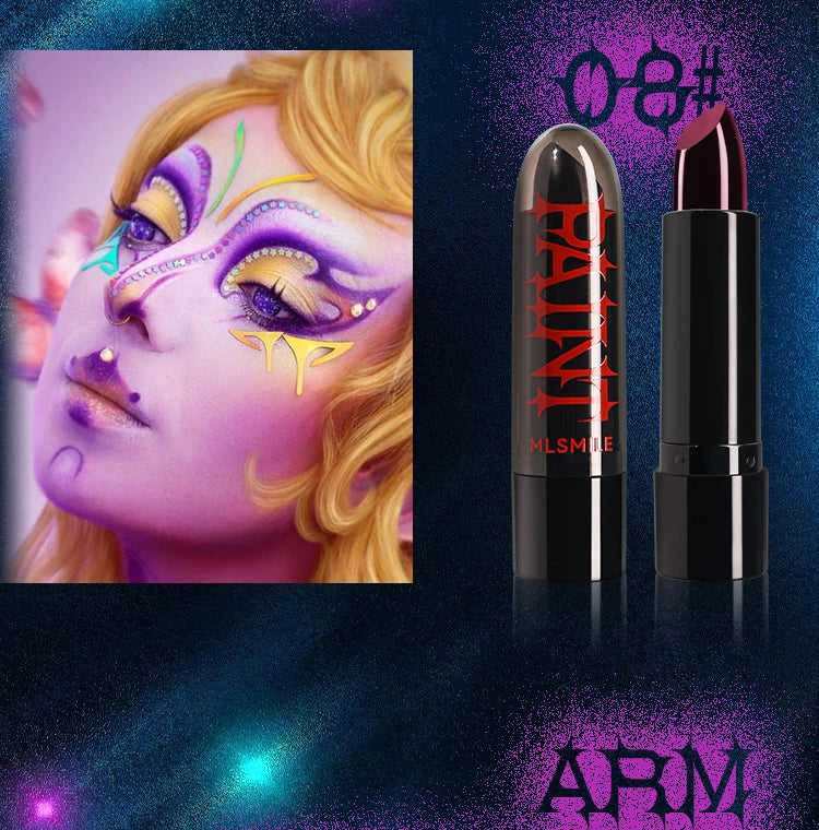 Halloween Face Body Painting Stick Cream Waterproof Light Neon Green Purple Pink Black White Paint Cream Party Art Makeup