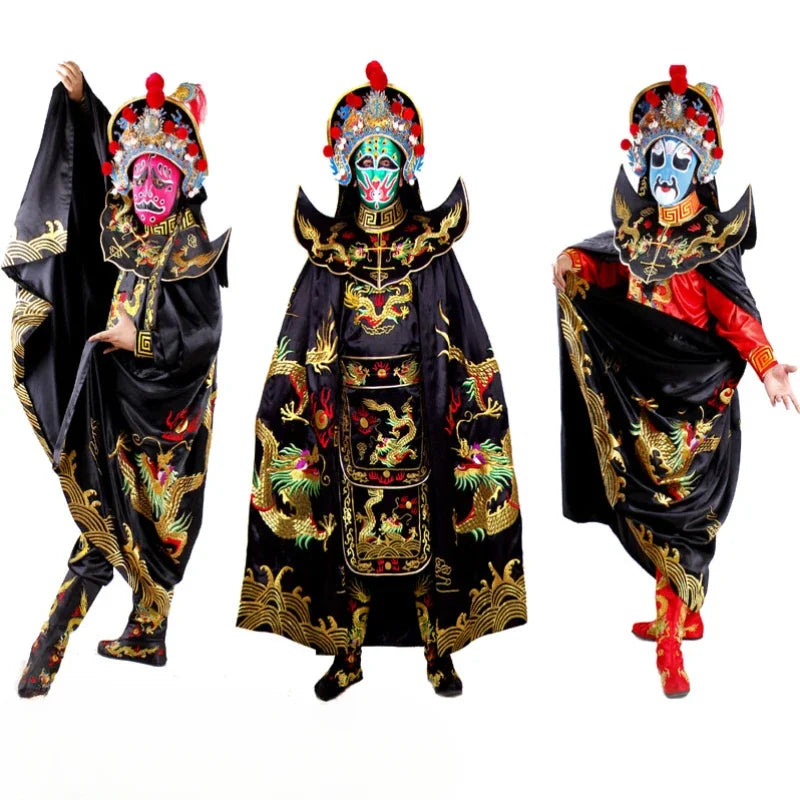 Authentic Sichuan Opera face-changing costumes face props clothes teaching Sichuan face-changing 13 masks