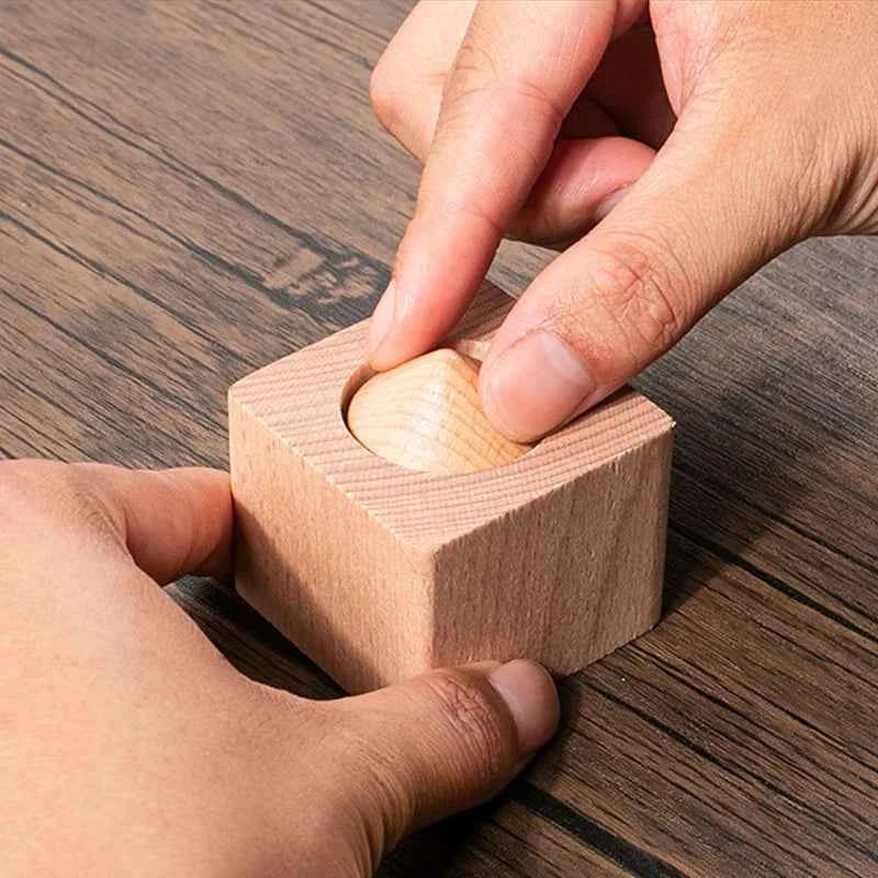Impossible Wooden Blocks Take The Blocks Out Of The Cylinder Close Up Magic Tricks For Adults Teens Brain Teaser Mind Games