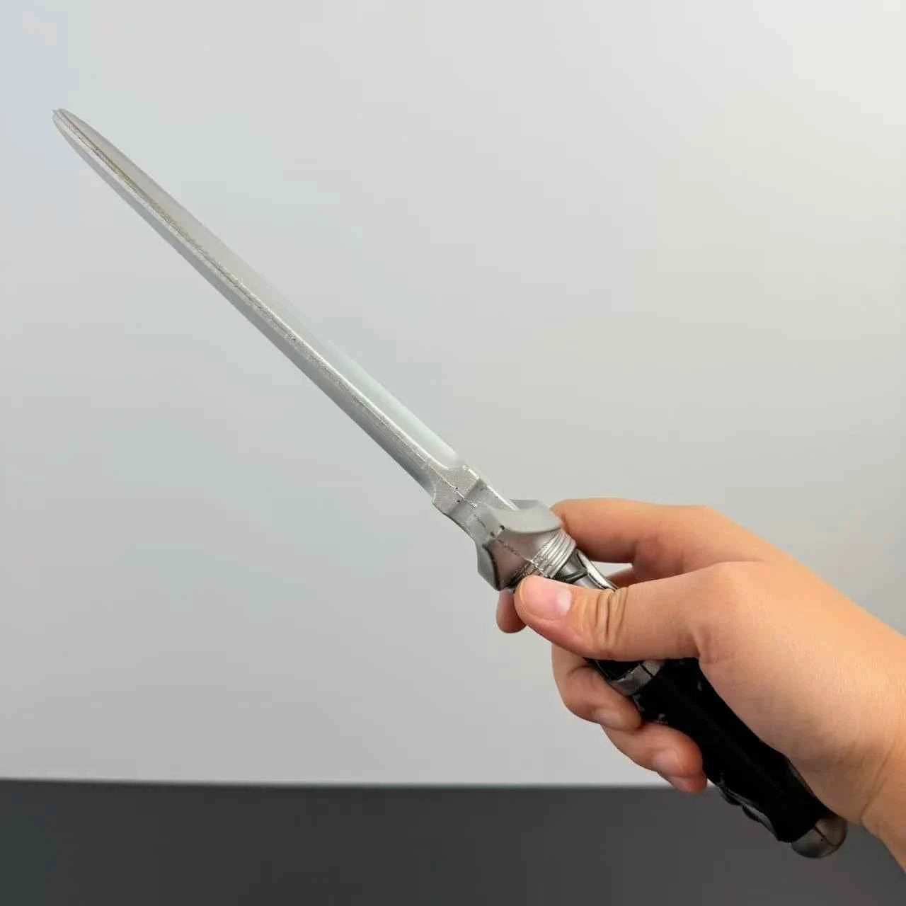 32cm PU Sword Safety Children's Stage Performance Props Medieval Foam Sword Collectible Outdoor Training Props Desk Ornament Toy