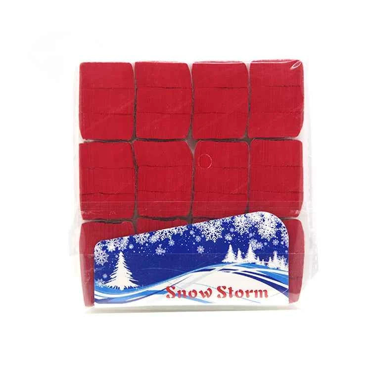 Snowstorms Snowflake Snow Paper - 1bag 12pcs Multiple Colour Available Magic Trick Stage Props Magia Gimmick Accessories