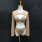 The Stardust Electra Performance Set – Long-Sleeve Pole & Gogo Bikini