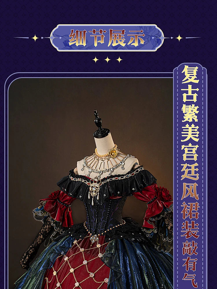 Mary‌ Cosplay Costume for Halloween Christmas Comic Exhibition Game Identity V Bloody Cute Woman S-XXL New Red Dress IN STOCK - Big Tim's Magic Emporium
